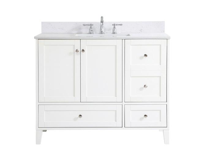 Elegant Lighting-VF18042WH-BS|MAIN