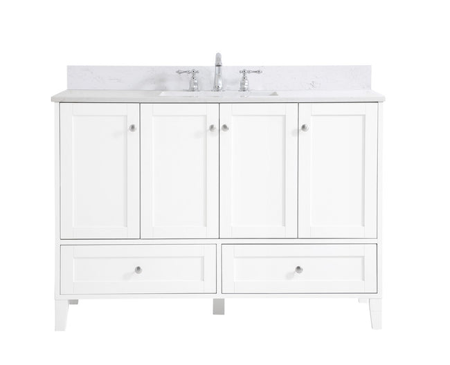 Elegant Lighting-VF18048WH-BS|MAIN