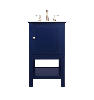 Buy blue Metropolis Vanity by Elegant Lighting