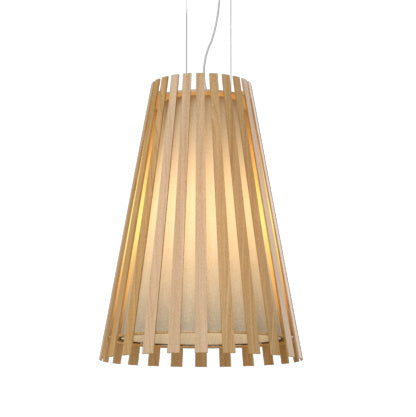 Slatted Pendant by Accord Lighting