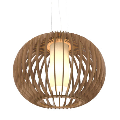 Stecche di Legno Outdoor (Damp) Pendant by Accord Lighting