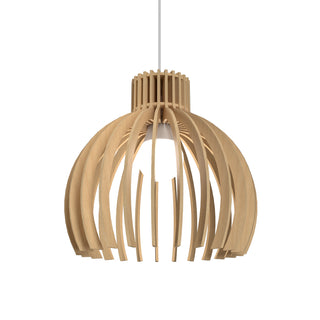 Buy maple Stecche di Legno Outdoor (Damp) Pendant by Accord Lighting