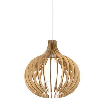Stecche di Legno Outdoor (Damp) Pendant by Accord Lighting