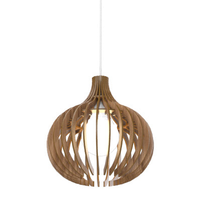Stecche di Legno Outdoor (Damp) Pendant by Accord Lighting
