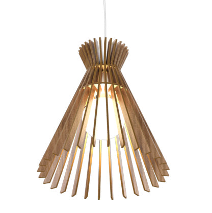 Stecche di Legno Outdoor (Damp) Pendant by Accord Lighting