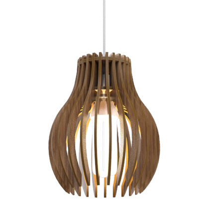 Stecche di Legno Outdoor (Damp) Pendant by Accord Lighting