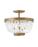 Dune Flush Mount Ceiling Light by Fredrick Ramond