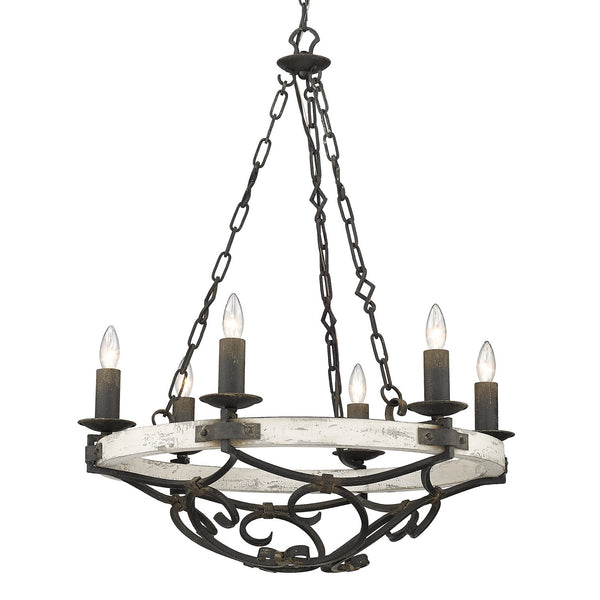 Madera Chandelier by Golden