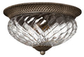 Plantation Flush Mount Ceiling Light by Hinkley