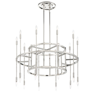 Buy polished-nickel Aries Chandelier by Crystorama