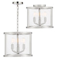 Devon Semi-Flush Mount Ceiling Light by Crystorama