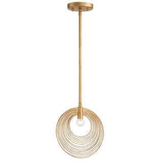 Buy renaissance-gold Doral Outdoor (Damp) Pendant by Crystorama