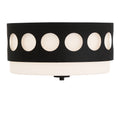 Kirby Outdoor (Damp) Flush Mount Ceiling Light by Crystorama