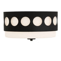 Kirby Outdoor (Damp) Flush Mount Ceiling Light by Crystorama