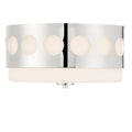 Kirby Outdoor (Damp) Flush Mount Ceiling Light by Crystorama