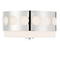 Kirby Outdoor (Damp) Flush Mount Ceiling Light by Crystorama