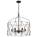Zucca Chandelier by Crystorama