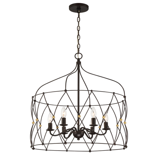 Zucca Chandelier by Crystorama
