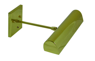 Buy polished-brass-with-metal-glass-and-green-shade Classic Traditional Picture Light by House of Troy