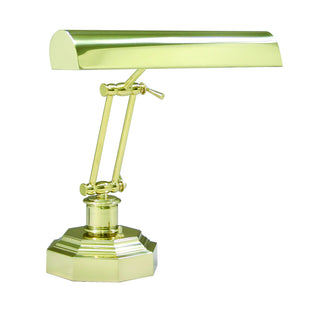 Buy polished-brass-with-metal-glass Piano/Desk Desk Lamp by House of Troy