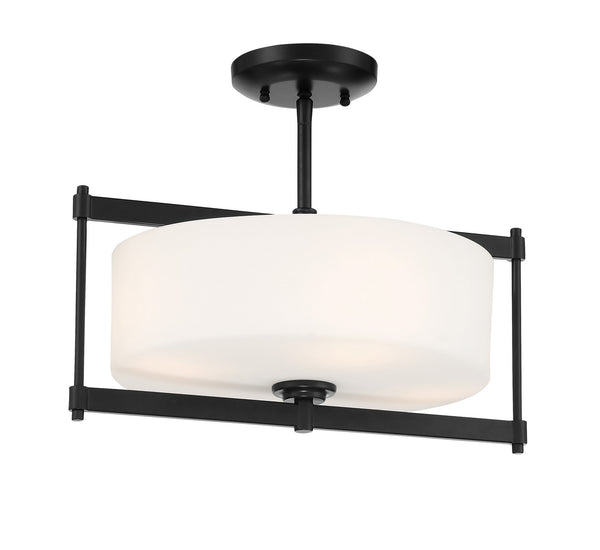 First Avenue Outdoor (Damp) Flush Mount Ceiling Light by Minka-Lavery