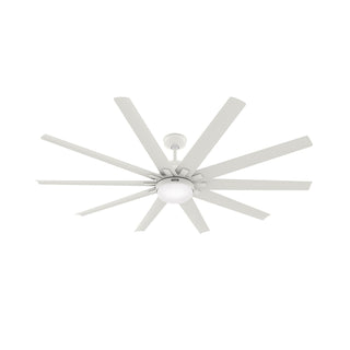 Overton Outdoor (Damp) Ceiling Fan with Light by Hunter