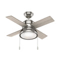 Loki Ceiling Fan with Light by Hunter