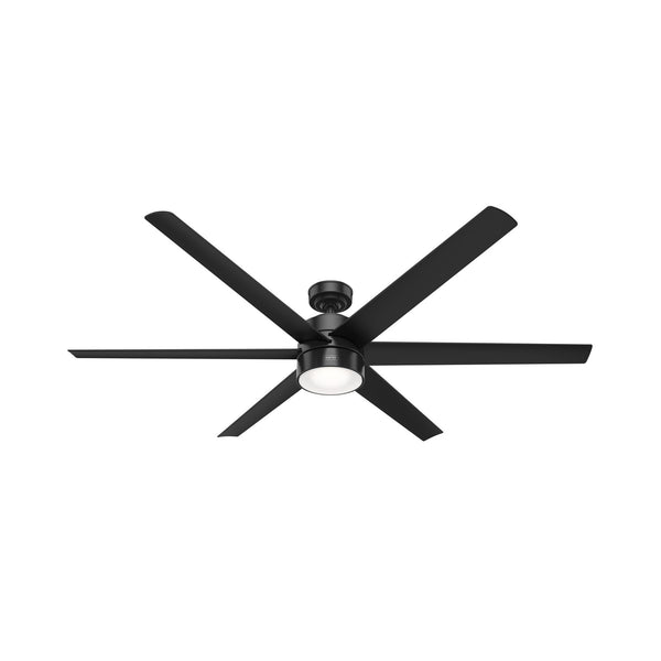 Solaria Outdoor (Damp) Ceiling Fan with Light by Hunter