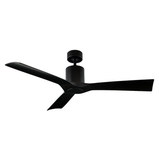 Buy matte-black-finish-with-matte-black-blades Aviator Outdoor (Wet) Ceiling Fan (Light Kit Available) by Modern Forms Fans