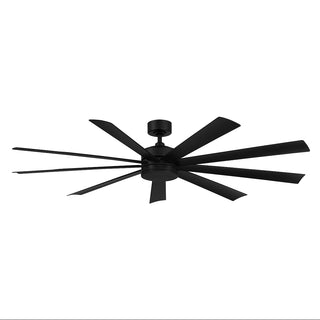 Buy matte-black-finish-with-matte-black-blades Wynd Xl Outdoor (Wet) Ceiling Fan with Light by Modern Forms Fans