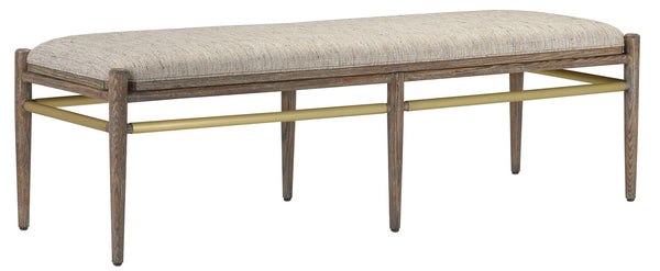 Visby Collection Bench by Currey and Company