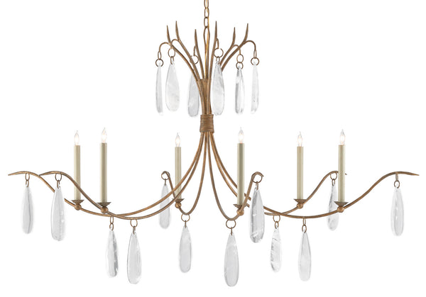 Marshallia Collection Chandelier by Currey and Company
