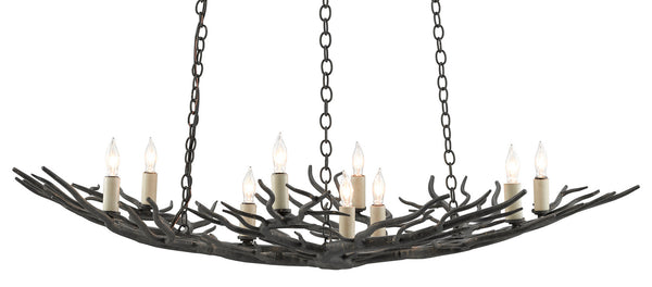 Rainforest Collection Chandelier by Currey and Company
