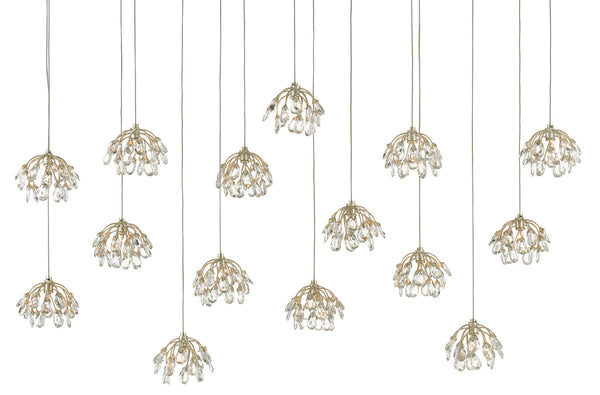 Crystal Bud Collection Pendant by Currey and Company