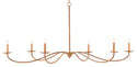 Saxon Collection Chandelier by Currey and Company