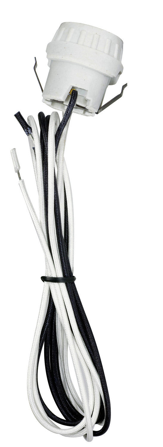 Satco Fixture Accents/Parts Porcelain Keyless Porcelain Skt Double Accents