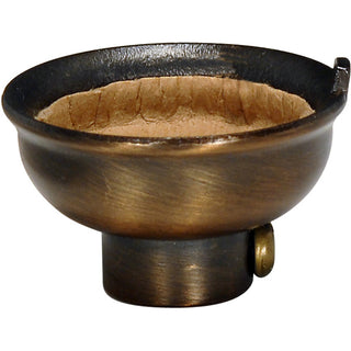 Satco Fixture Accents/Parts Brass Caps With Set Screw Accents