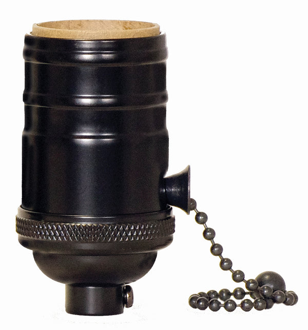Satco Parts 4 Pc On-Off Pull Chain Socket