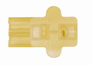 Buy clear-gold Satco Fixture Accents/Parts Female Slide Plug Accents