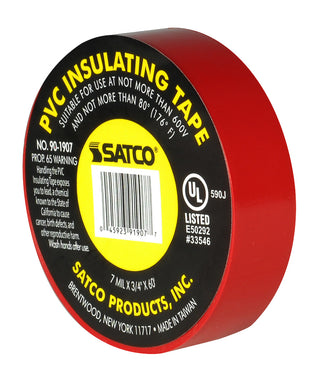 Satco Fixture Accents/Parts Elec Tape 60 Ft. 3/4" Accents