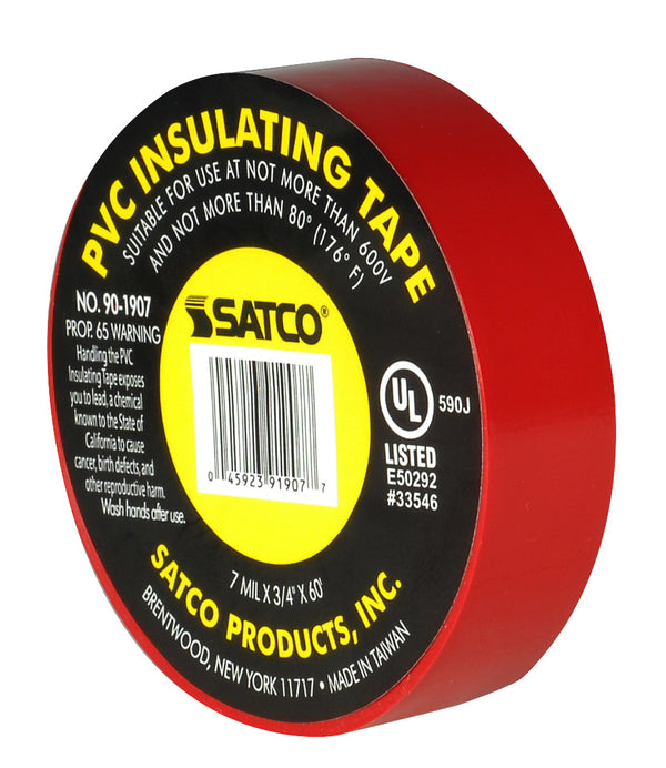 Satco Fixture Accents/Parts Elec Tape 60 Ft. 3/4" Accents