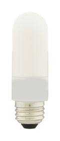 Tubular 8 Watt E26 T10 120.00V LED 3000k Light Bulb by Satco