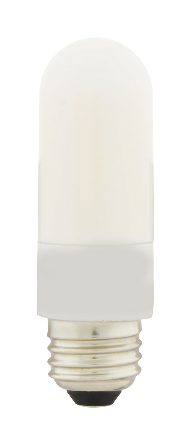 Tubular 8 Watt E26 T10 120.00V LED 3000k Light Bulb by Satco