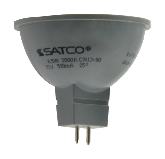 6 Watt GU5.3 MR16 24V Outdoor (Damp)LED 4000k Light Bulb by Satco
