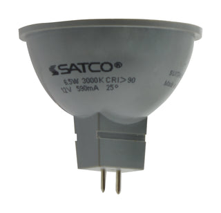 6 Watt GU5.3 MR16 24V Outdoor (Damp)LED 5000k Light Bulb by Satco