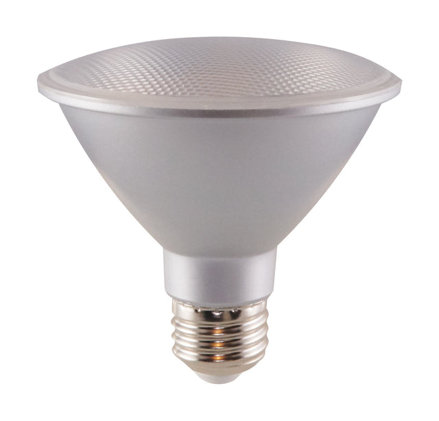 Reflector 12 Watt E26 PAR30SN 120V Outdoor (Wet)LED 2700k Light Bulb by Satco