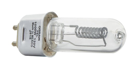 Tubular 1000 Watt G9.5 T6 120V Halogen 3200k Light Bulb by Satco