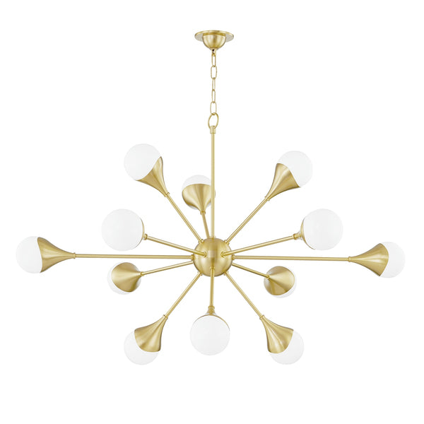 Ariana Outdoor (Damp) Chandelier by Mitzi