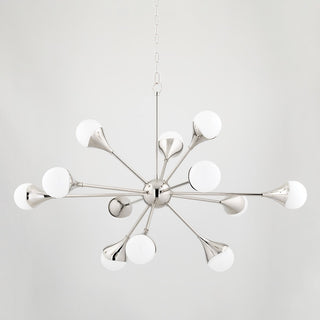 Buy polished-nickel Ariana Outdoor (Damp) Chandelier by Mitzi