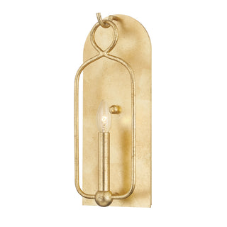 Buy gold-leaf Mallory Outdoor (Damp) Sconce by Mitzi